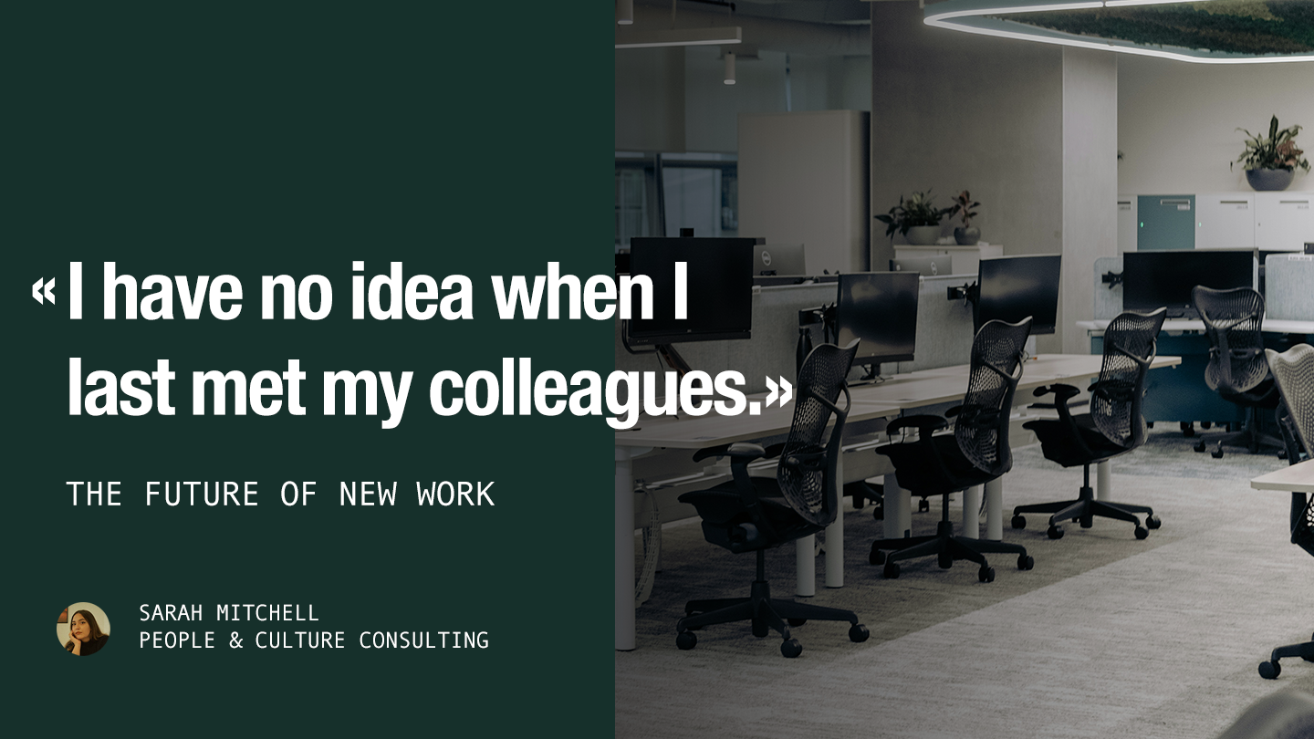 new work presentation